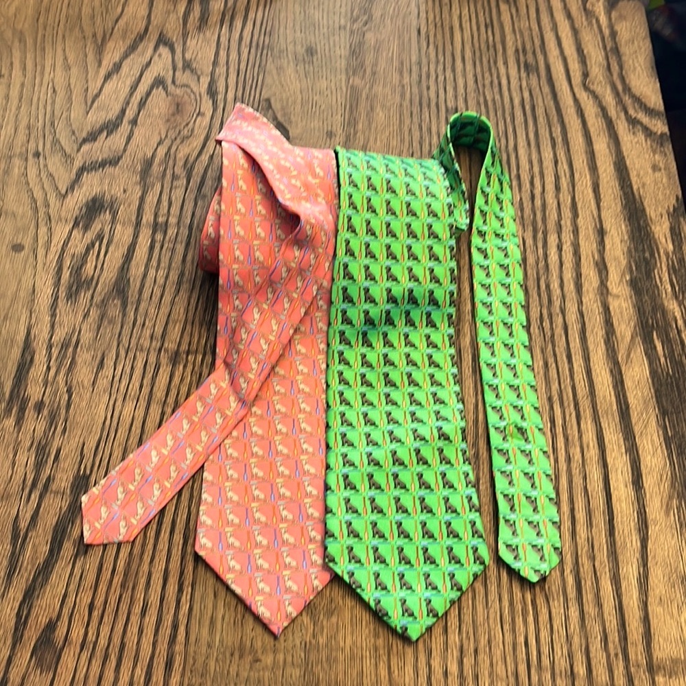Men’s Ties w/ Puppy Print: Too Cute for Words!